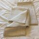 Old country sheet in large linen canvas