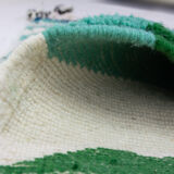 Beni ouarain rug, contemporary wool, moroccan handmade, unique piece signed designer khalil minka