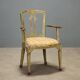 Neoclassical Venetian armchair from the 18th century.