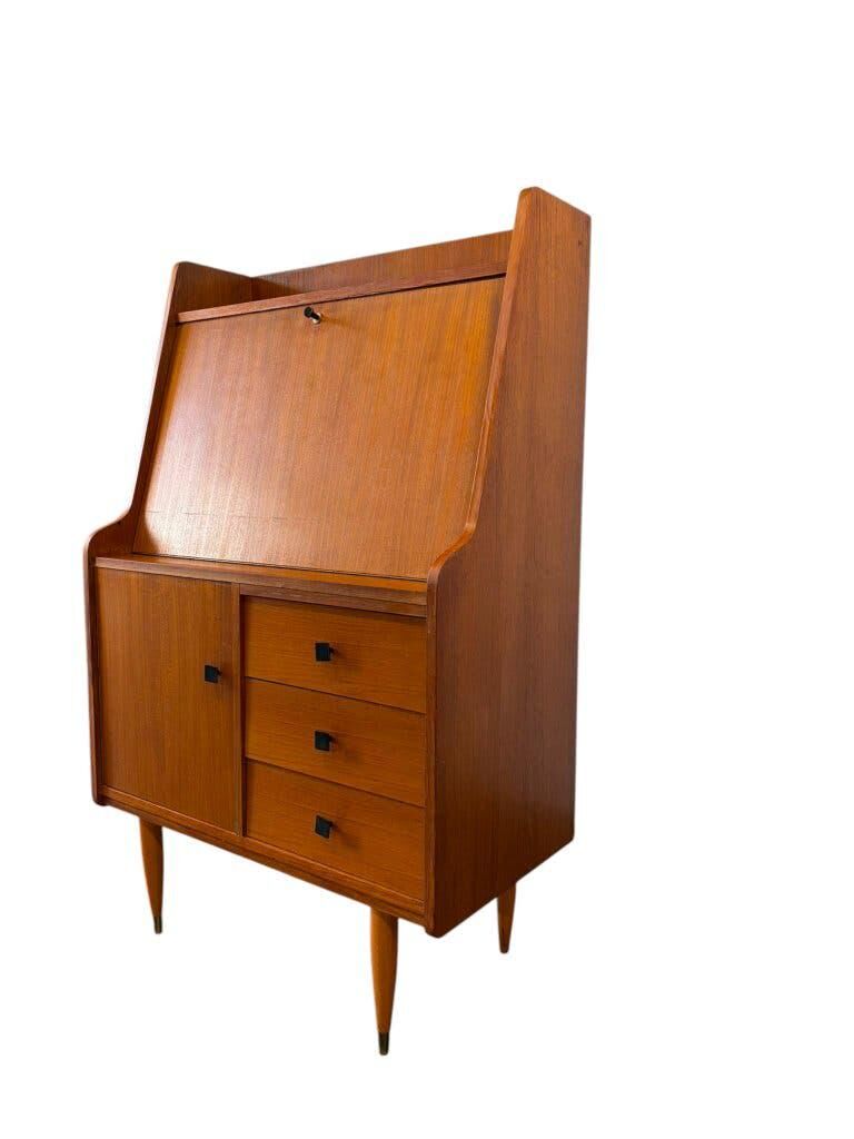 Secrétaire/bar/meuble vintage en bois