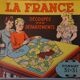 Puzzle game of the French departments
