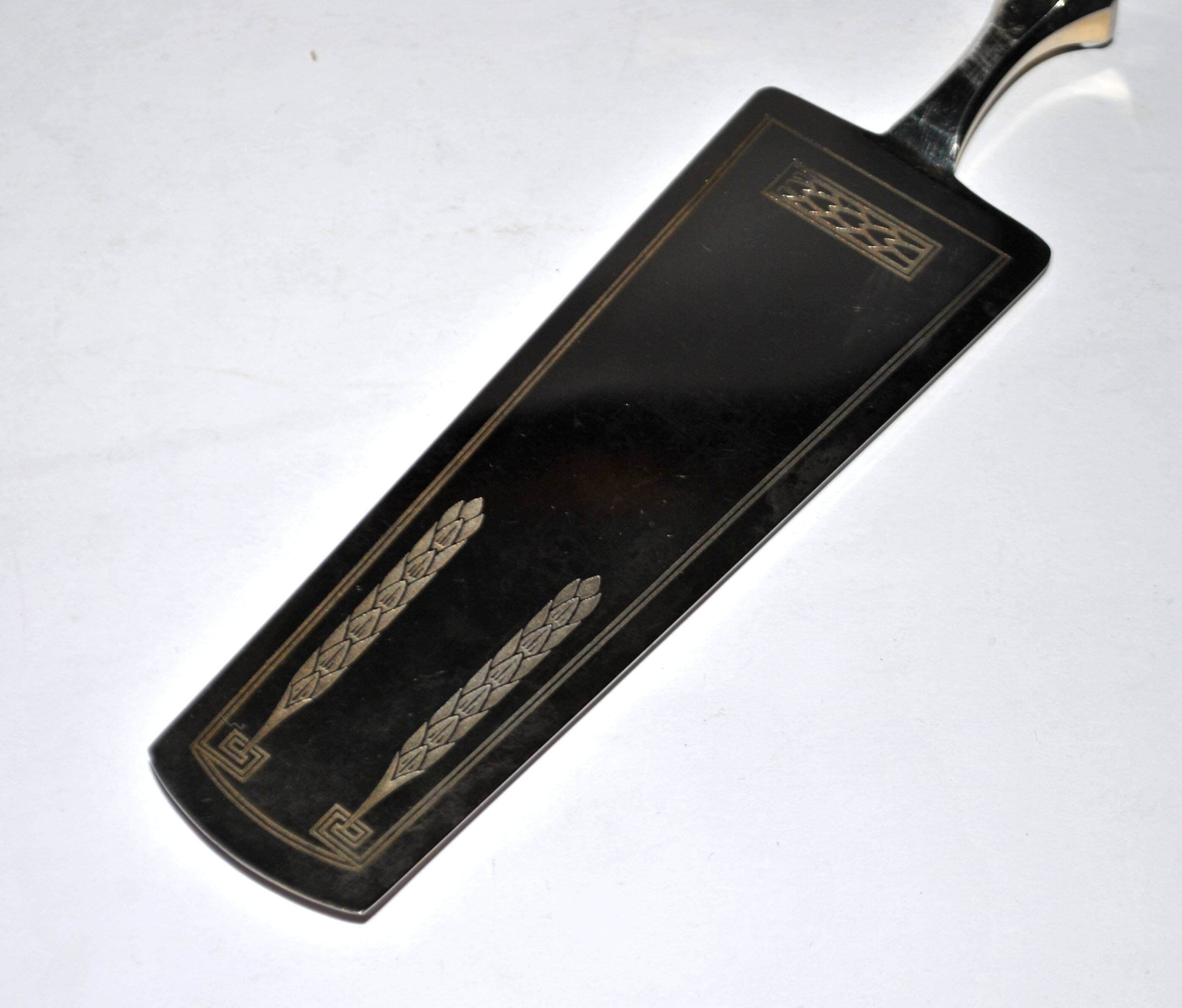 WMF Art Deco silver-plated pie server