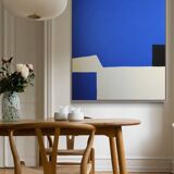 Large acrylic painting Klein Blue 3.