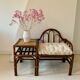 Rattan phone furniture