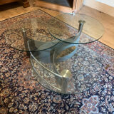 Bistro table in cast iron and granite