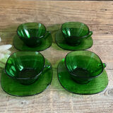 6 green VERECO cups