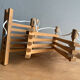 Vintage Scandinavian scissors wall light