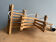 Vintage Scandinavian scissors wall light