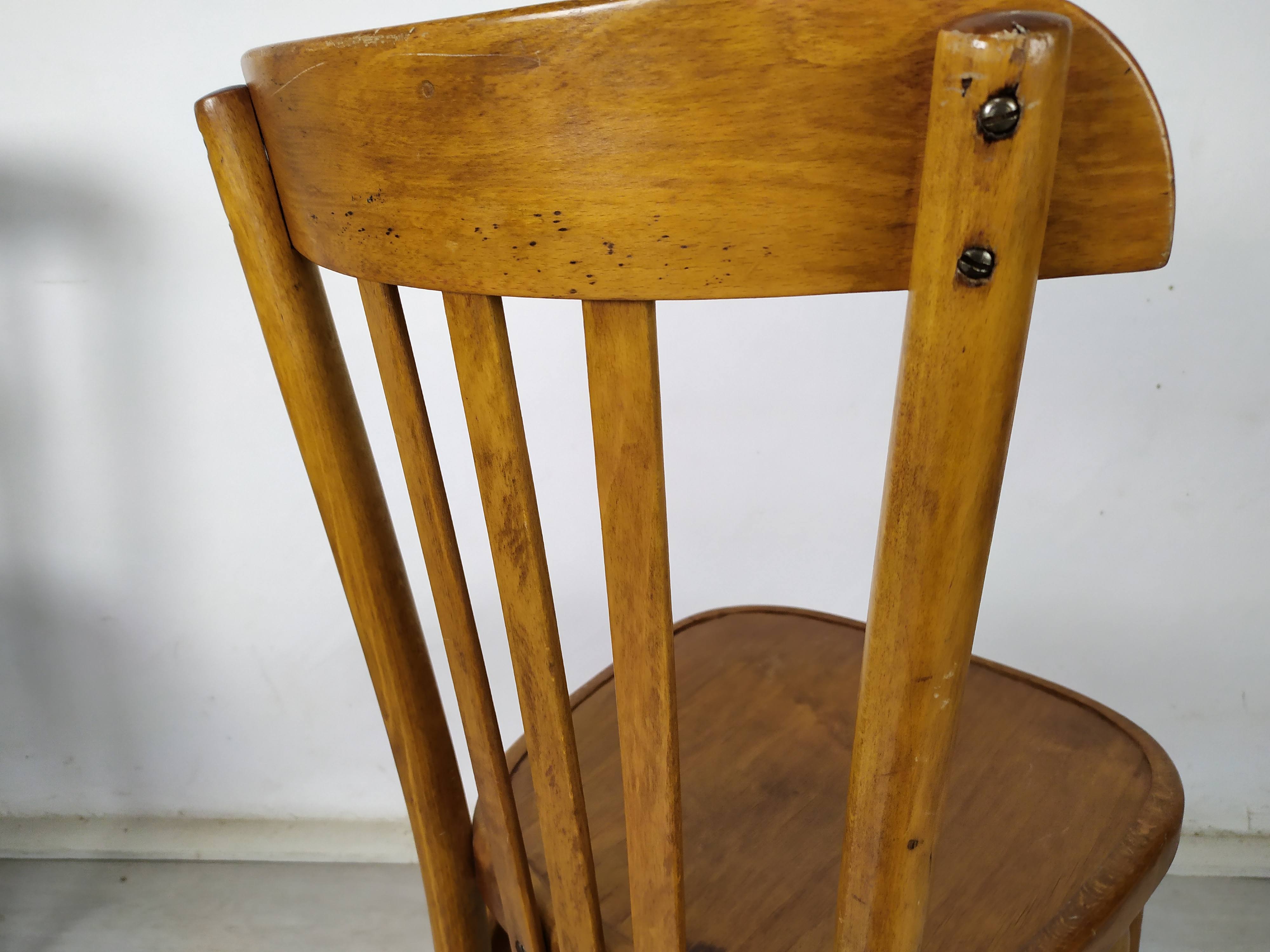 Set of 6 bistro chairs