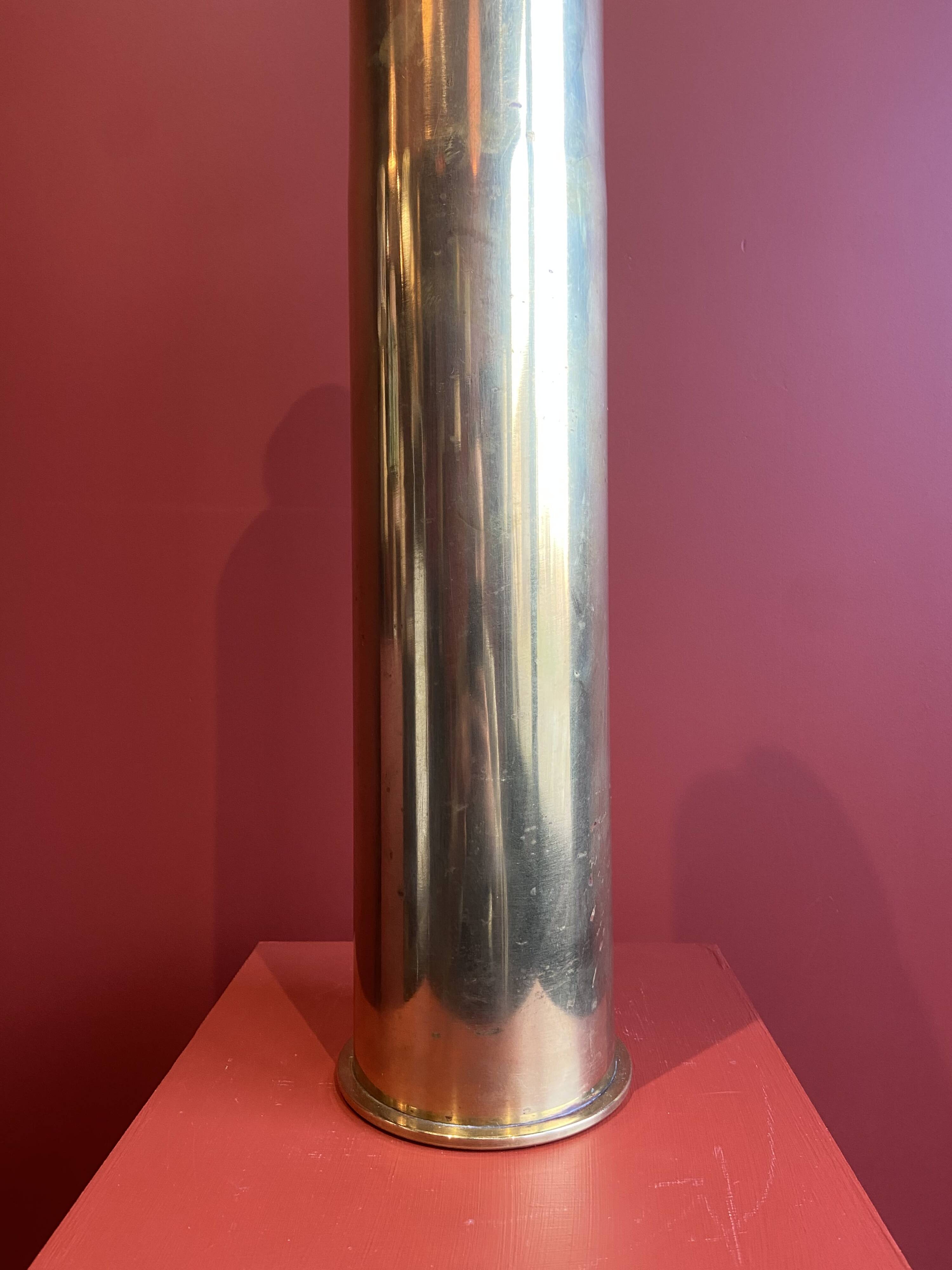 Table lamp "German Magdeburg Shell Socket" World War I, from