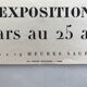 Exhibition poster American Writers in Paris, American Cultural Center, 1959