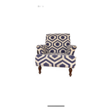 Fauteuil Ikat
