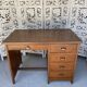 Vintage Desk 1960 / 1970 in Wood with 5 Drawers