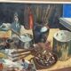 Original Swedish Oil on Canvas – “Stilleben” by C.A.P – Dated 1936 –Vintage
