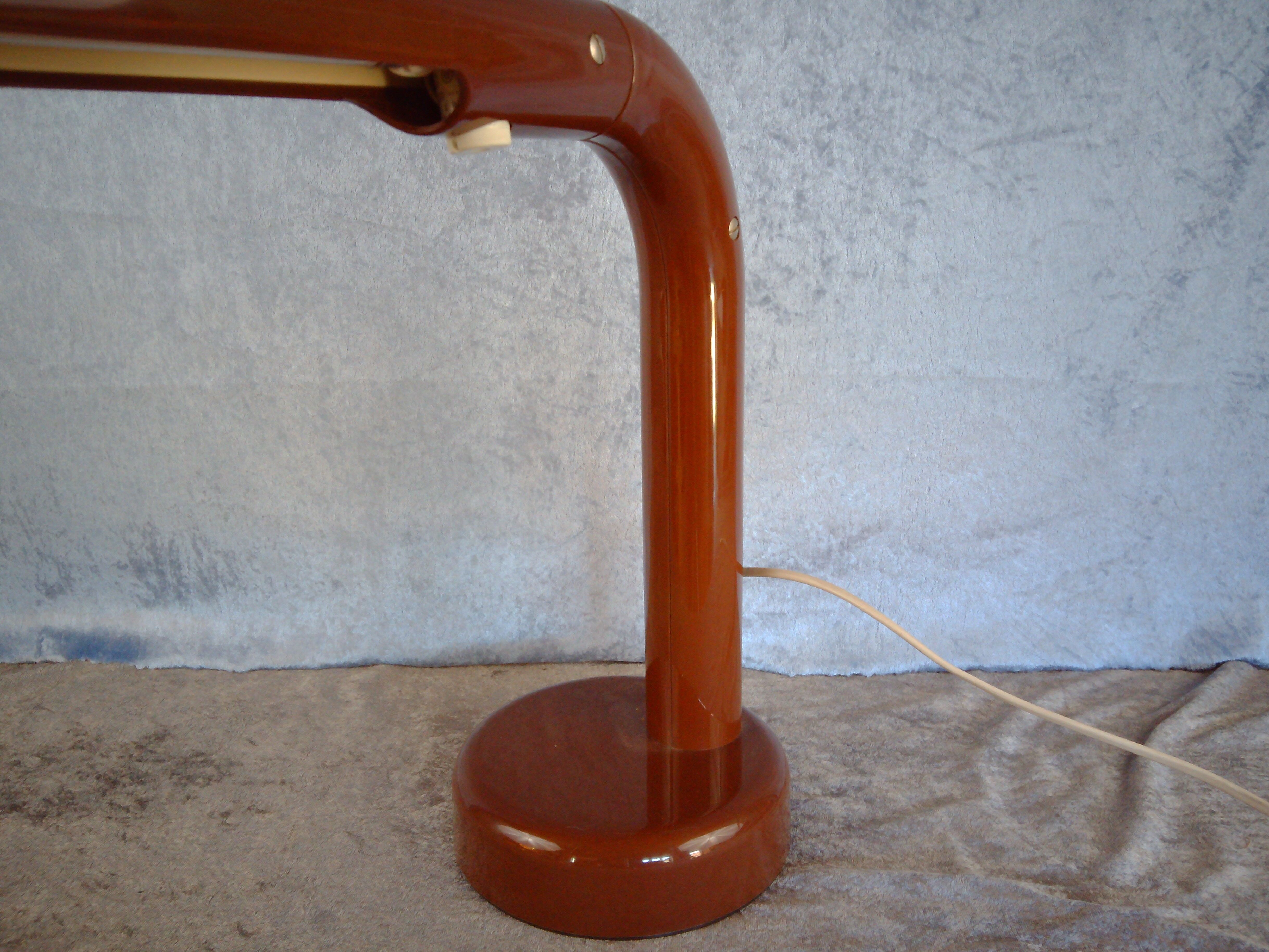 Tuben desklamp by Anders Persson for Ateljé Lyktan, Åhus, Sweden. 1970's