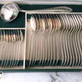 Cutlery set 37 place settings Goldsmith ATD silver metal