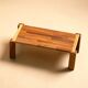 Coffee table in elm
