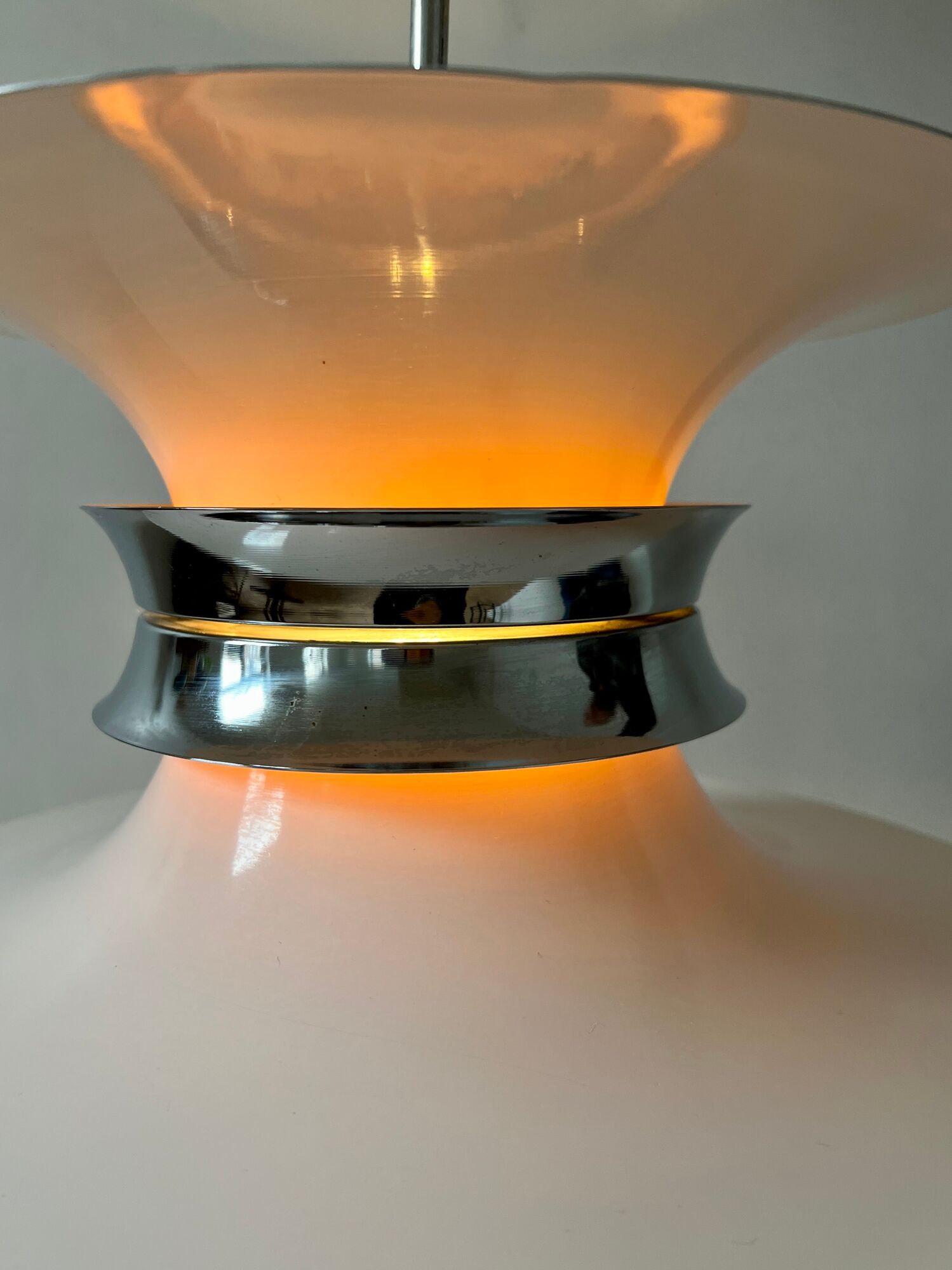 Danish Design Hanging Lamp design by Bent Nordstet for Lyskaer Belysning