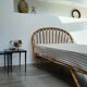 Rattan basket bed from the 50s