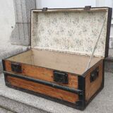 Old wooden trunk, storage chest