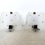 Paire d'appliques en plexiglas, 1960