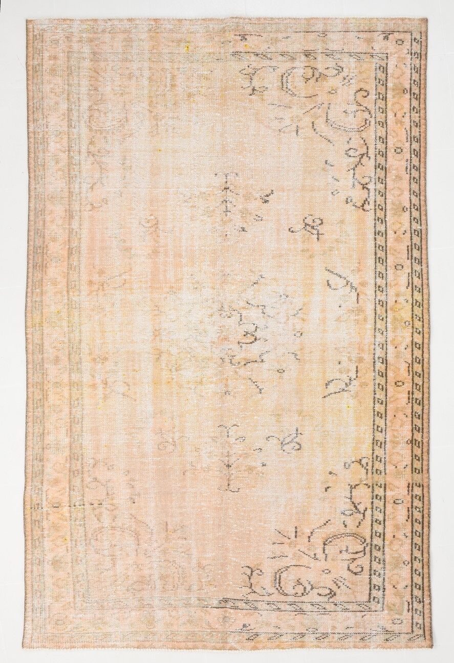 5x8 handmade wool turkish rug 260x163cm