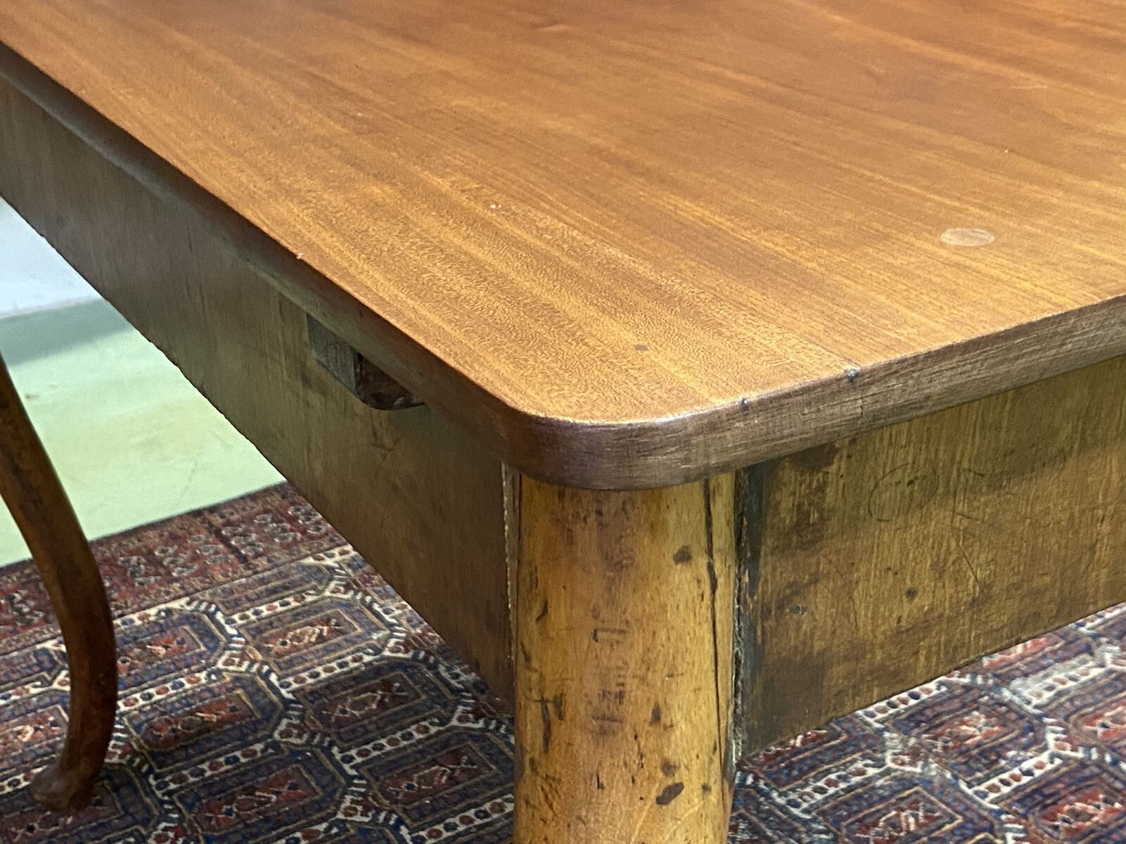 English mahogany table - late 19th century
