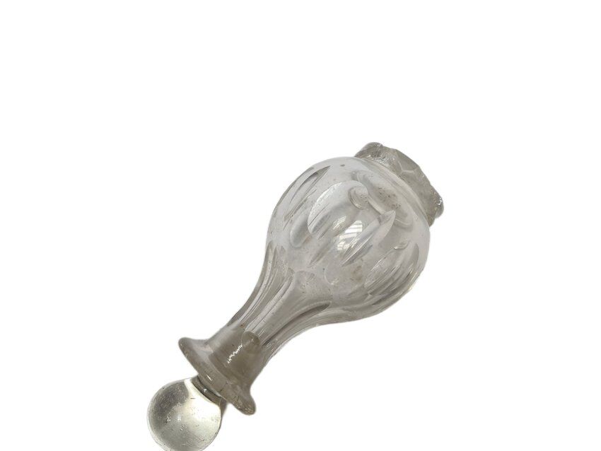 Antique Biedermeier carafe, Austria, 1890s