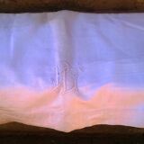 Vintage sheet "with monogram"
