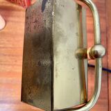 Antique brass notary lamp