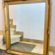 19th century mirror with gold moldings