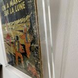 Cadre plexiglas avec bande dessinée originale