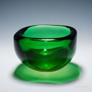 Vintage art glass bowl by Seguso Murano 1960s