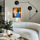 Original figurative painting "come closer" 73x60 cm