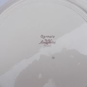 Round hollow plate diameter 32.5 Sarreguemines Agreste models