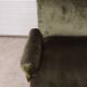 Banquette epoque 19 ieme velours vert