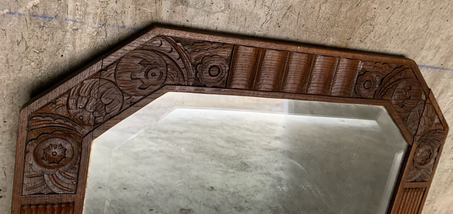 Large Art Deco mirror