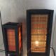 Pair of Japanese lantern lamps from the 70s and 80s