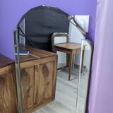 Beveled art deco mirror 127 x 83 cm