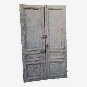 Pair of old doors