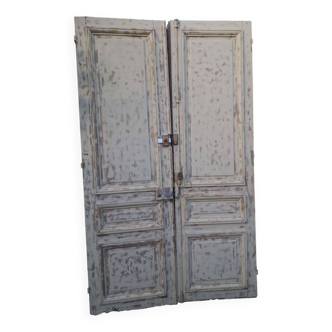 Pair of old doors