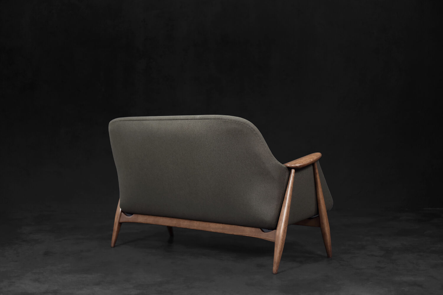 Vintage Mid-Century Modernist Living Room Set Pallas by Svante Skogh for Asko, 1950s, Set of 2