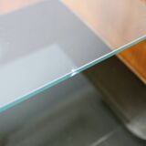 Paire de tables de chevet en noyer, Tchécoslovaquie années 1940