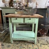 Meuble d’atelier vert