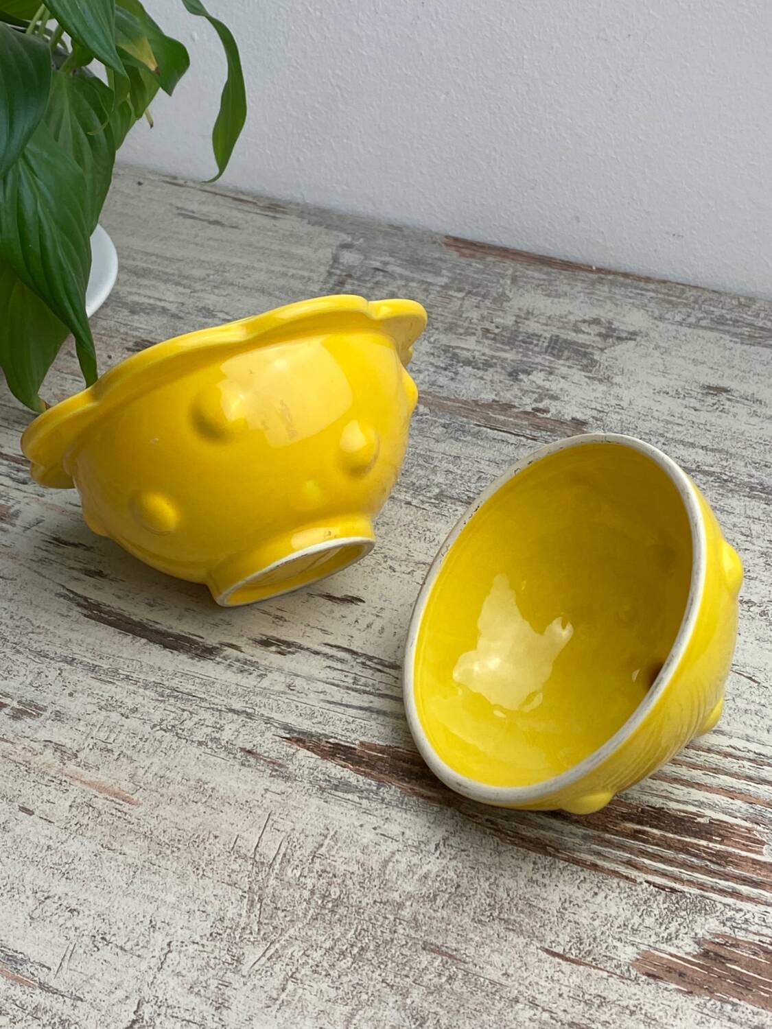 Vintage ceramic candy box