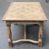 Table à manger de ferme extensible rénovée en bois 260cm du 19ème