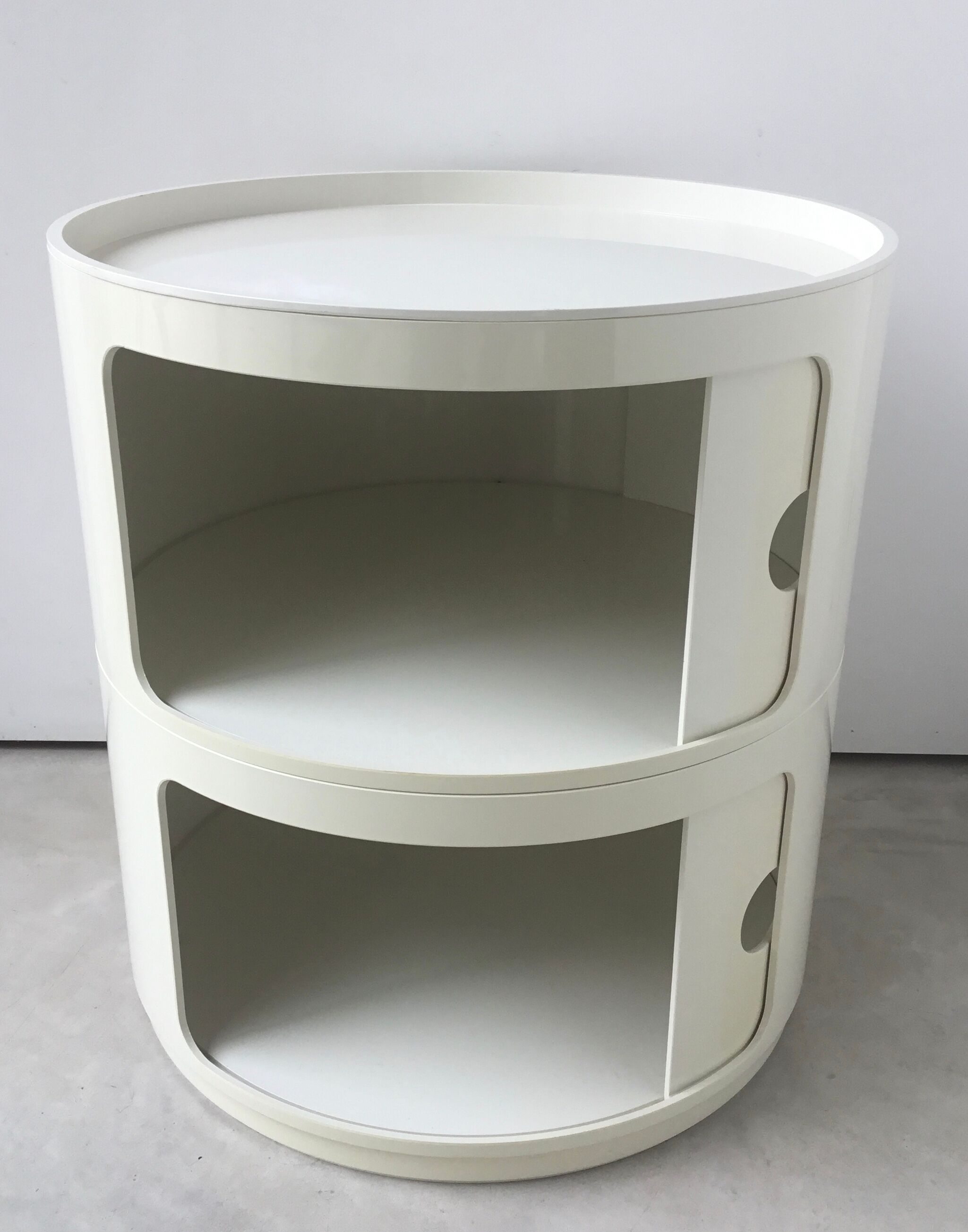 Commode ou rangements rondo par Anna Castelli pour Kartell - made in Italy - 1970