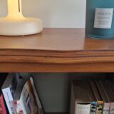 Vintage wooden bedside table