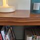 Vintage wooden bedside table