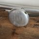 Vintage wall-mounted aluminum coat rack